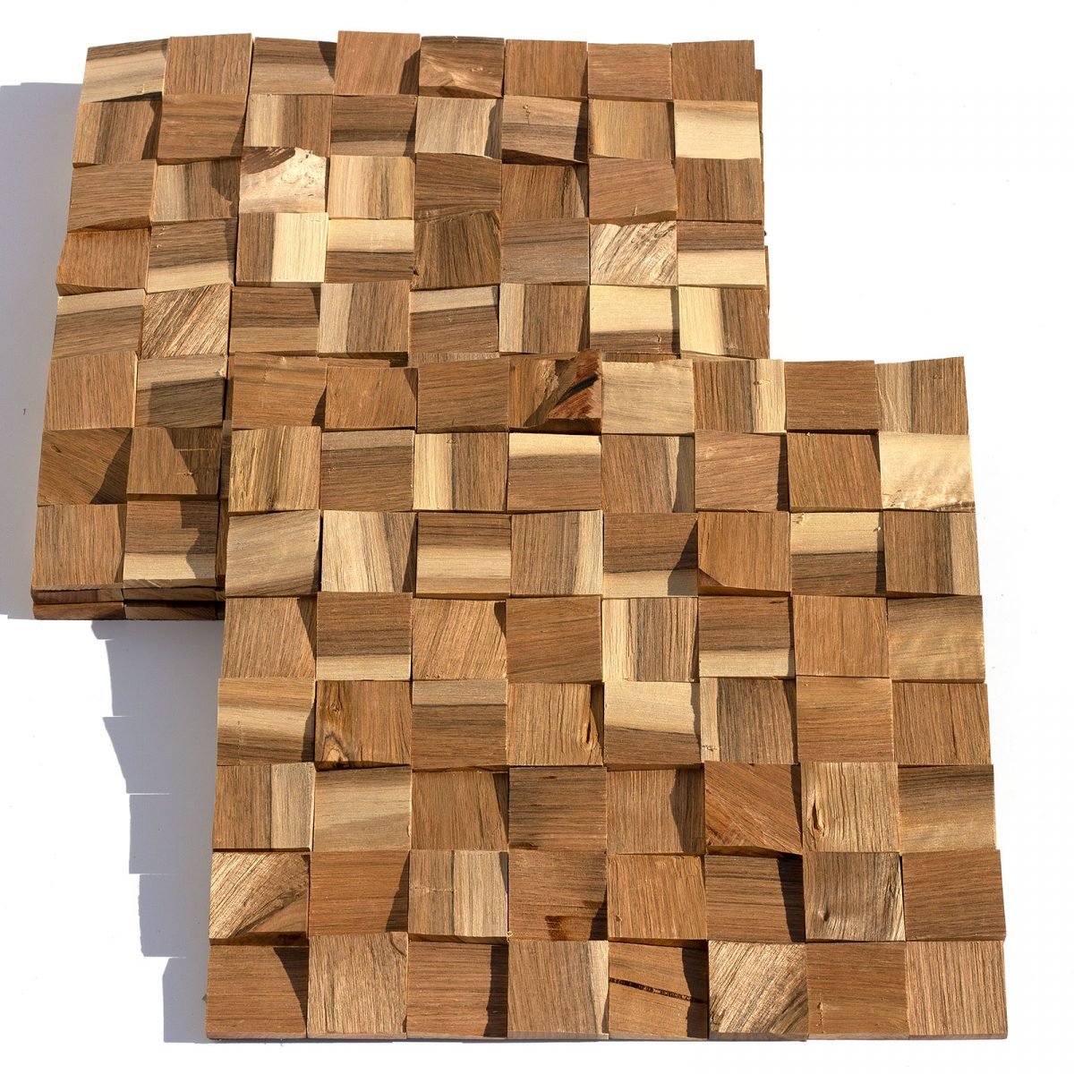 3D აკუსტიკური ხის პანელი “Walnut Rib”