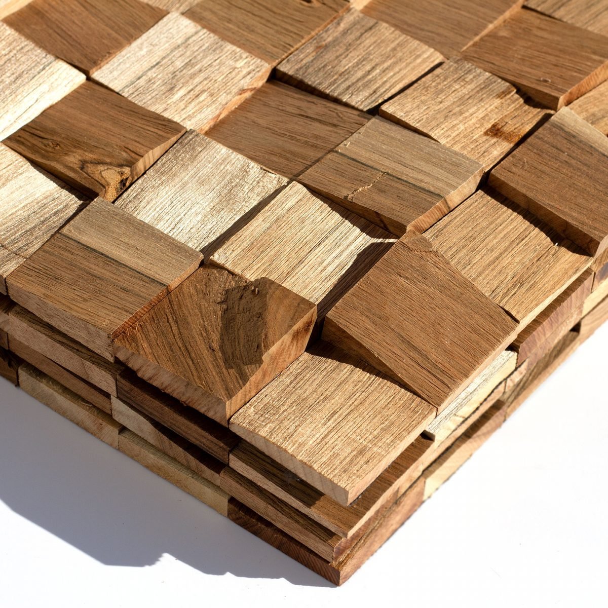 3D აკუსტიკური ხის პანელი “Walnut Rib”